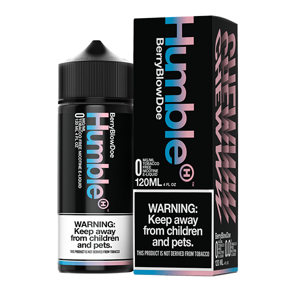 Berry Blow Doe/Blue Raspberry Chew Tobacco-Free Nicotine By Humble E-Liquid