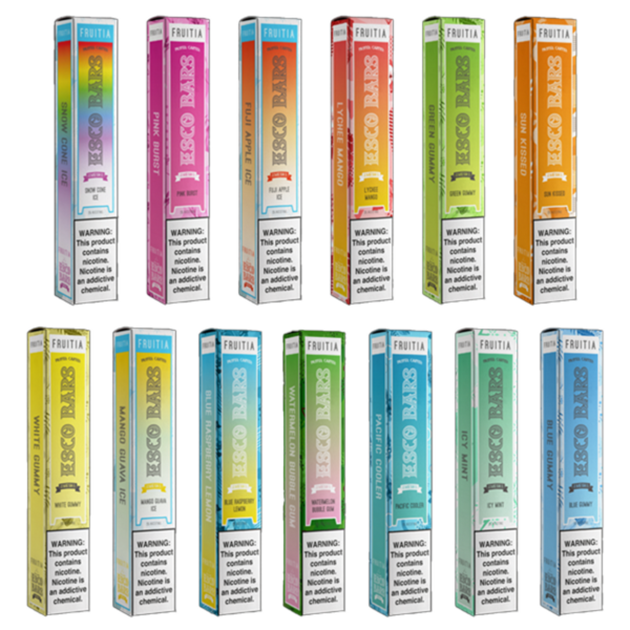 Fruitia Esco Bars Mesh Disposable 2500 Puffs | 6mL