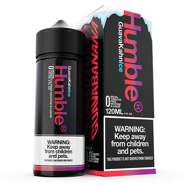 Guava Kahn ICED/Guava Strawnana ICED Tobacco-Free Nicotine By Humble E-Liquid