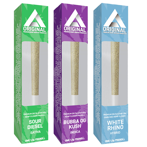 Delta Extrax Delta-8 Hemp Infused Pre Roll | 1.3-Gram