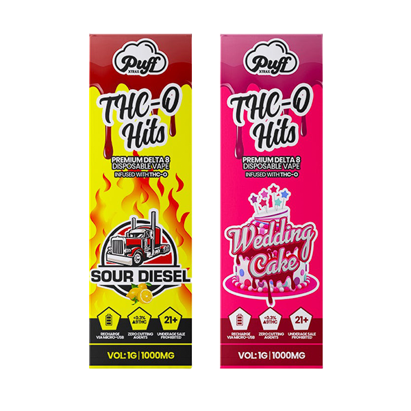 Puff Xtrax THC-O Hits Delta-8 Disposable | 1-Gram