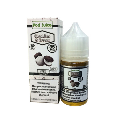 ICE CREAM COOKIES】E-LIQUID POD 1.8ml Cookies & Cream by Pod Juice