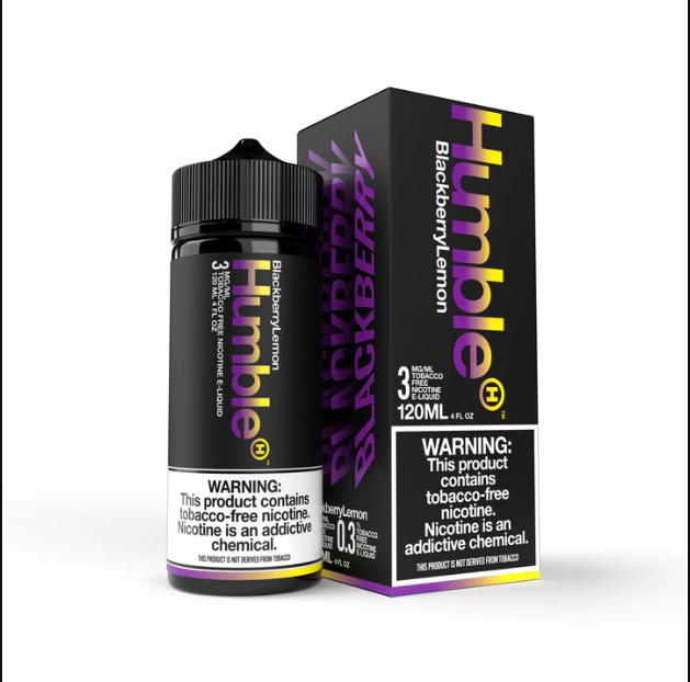 Blackberry Lemon Tobacco-Free Nicotine By Humble E-Liquid