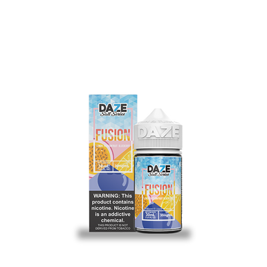 Lemon Passionfruit Blueberry Iced by 7Daze Fusion Salt 30mL