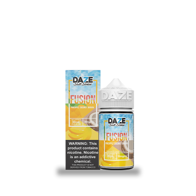 Pineapple Coconut Banana Iced by 7Daze Fusion Salt 30mL