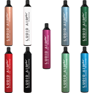 Lucid Air Plus Mesh Disposable | 5000 Puffs | 12mL | 0% & 5%