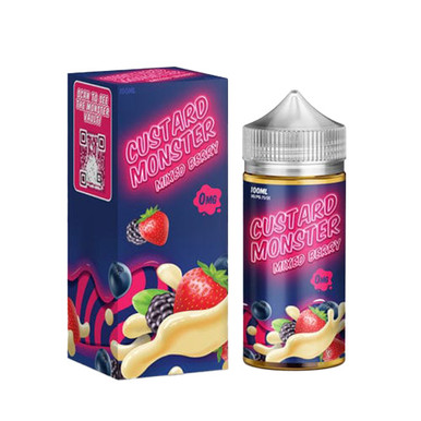 Mixed Berry by Jam Monster Custard Monster Series 100mL