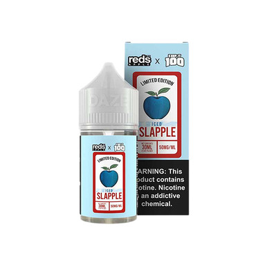 Slapple Iced by 7Daze Reds x Keep It 100 Salt Series | 30mL