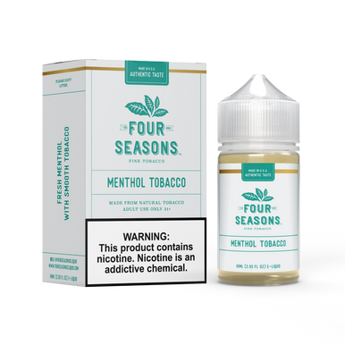 Menthol Tobacco by Four Seasons 60mL
