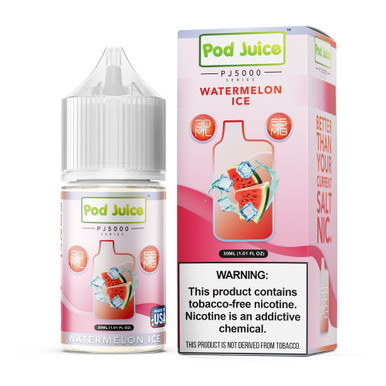 Watermelon Ice by Pod Juice PJ5000 Series Salt 30mL