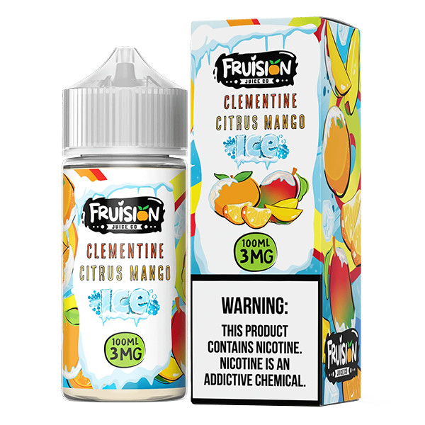 Clementine Citrus Mango Ice by Frusion E-Juice (100mL)(Freebase)