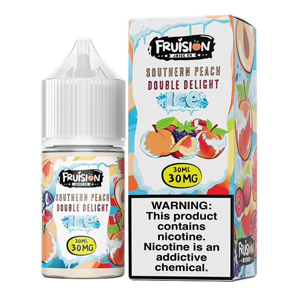 Southern Peach Double Delight Ice by Frusion E-Juice (30mL)(Salts)