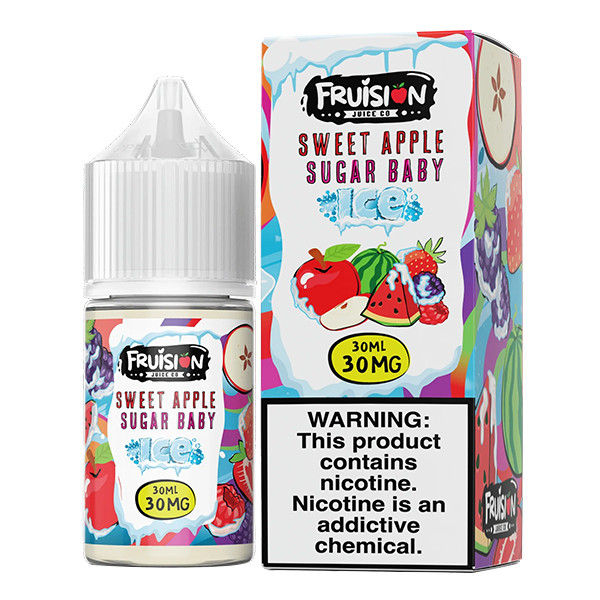 Sweet Apple Sugar Baby Ice by Frusion E-Juice (30mL)(Salts)