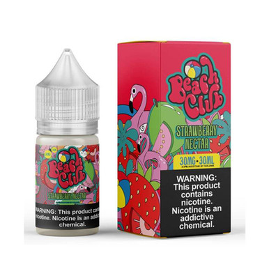 Strawberry Nectar by Beach Club E-Liquid 30mL (Salts)