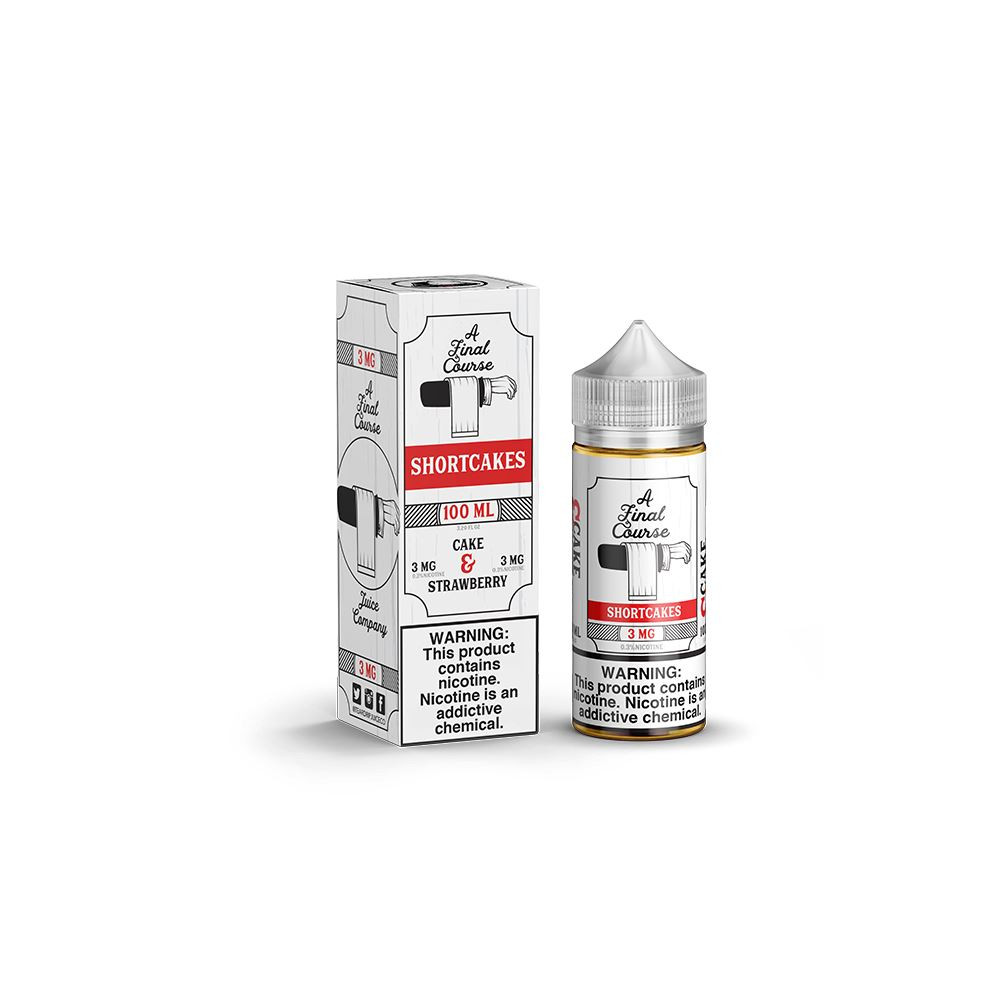 Shortcakes by A Final Course E-Liquid 100mL Freebase