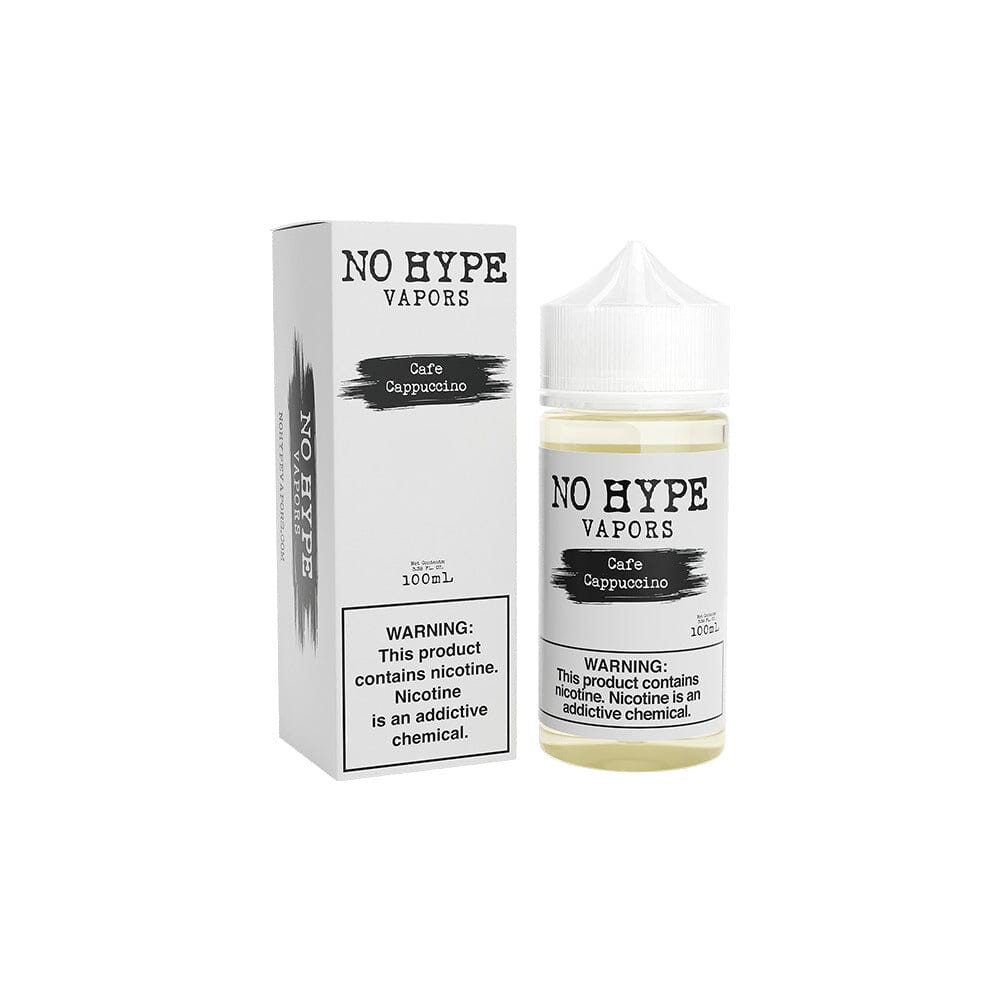 Café Cappuccino by No Hype E-Liquid 100mL Freebase