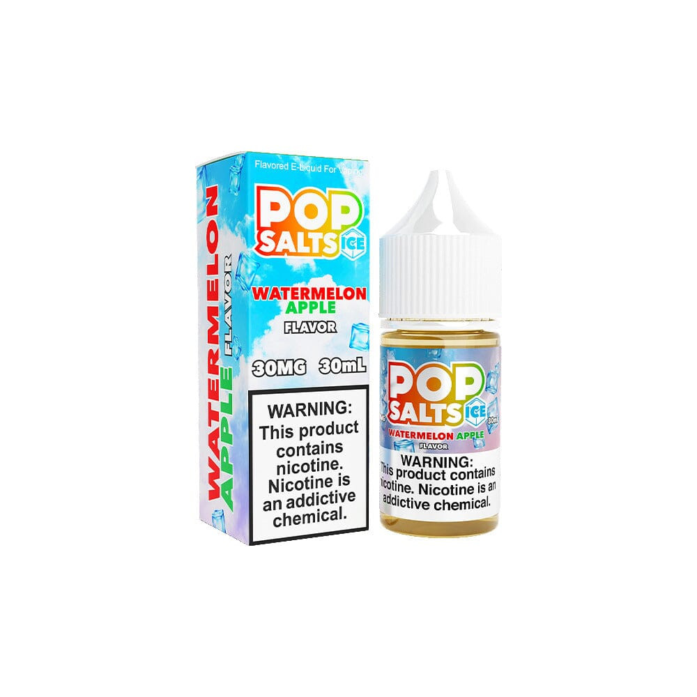 Watermelon Apple Ice by Pop Salts E-Liquid 30mL Salt Nic