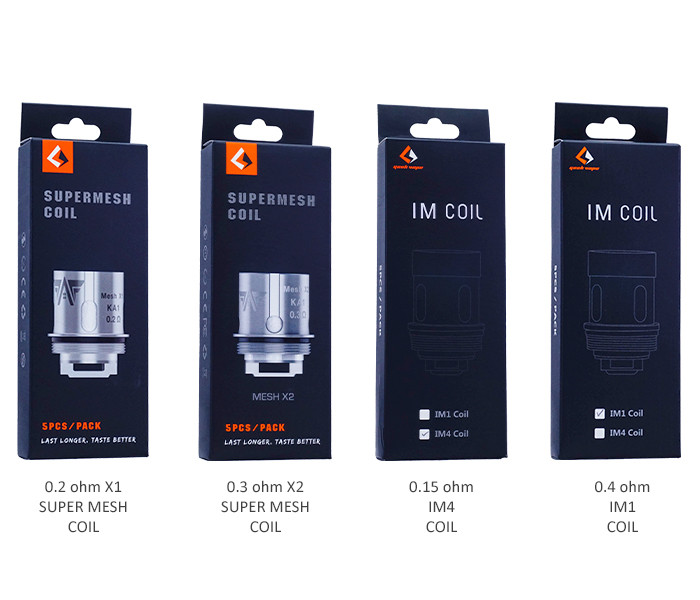 GeekVape IM & Aero Mesh Coils (5-Pack)