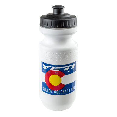 WATER BOTTLE CO FLAG WHT