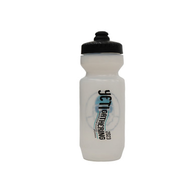 Yeti Cycles Sliding Yetiman Water Bottle White 24 oz. - Wheat Ridge Cyclery