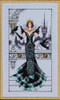 Raven Queen Kit Cross Stitch Chart Fabric Beads Silk Floss Braid Nora Corbett Mirabilia MD139