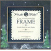 Matte Black Winter Night Mill Hill 6 x 6 Wooden Frame GBFRFA10