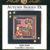 Package insert for God Bless America Cross Stitch Kit Mill Hill 2002 Buttons & Beads Autumn MHCB185