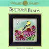 Package insert for Goldfinch Cross Stitch Kit Mill Hill 2017 Buttons & Beads Spring MH141712