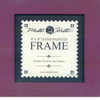 Matte Plum Solid Color Mill Hill 6 x 6 Wooden Frame GBFRM7