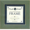 Olive Solid Color Gold Trim Mill Hill 6 x 6 Wooden Frame GBFRM12