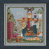 Stockings Were Hung Cross Stitch Kit Mill Hill 2018 A Visit From St Nick Quartet MH171831