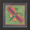 Dragonfly Lime Cross Stitch Kit Mill Hill 2019 Laurel Burch Flying Colors LB141915