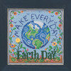 Earth Day Cross Stitch Kit Mill Hill 2020 Buttons & Beads Spring MH142015