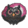 Moonlit Owl Beaded Cross Stitch Kit Mill Hill 2020 Autumn Harvest MH182023