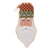 San Nicolo Beaded Ornament Kit Mill Hill 1999 Charmed Santa Faces