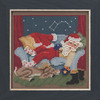 Good Night Santa Cross Stitch Kit Mill Hill 2021 Buttons Beads Winter MH142133