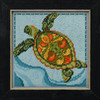 Turtle Cross Stitch Kit Mill Hill 2022 Marine Life Quartet MH172214