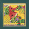 Summer Fruit Cross Stitch Kit Mill Hill 2024 Buttons & Beads Spring MH142413