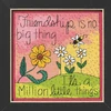 Friendship is No Big Thing Beaded Counted Cross Stitch Mill Hill 2026 Sticks ST152614