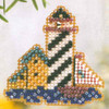 Guiding Light Beaded Cross Stitch Kit Mill Hill 2001 Spring Bouquet