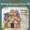 Bumble Bee Inn Bead Cross Stitch Kit Mill Hill 2001 Spring Bouquet
