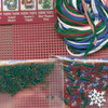 Snowman's Garden Bead Cross Stitch Kit Mill Hill 2005 Mitten Ornaments