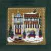 Toy Shop Beaded Cross Stitch Kit Mill Hill 2006 Buttons & Beads Winter