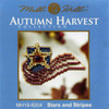 Stars & Stripes Beaded Cross Stitch Kit Mill Hill 2008 Autumn Harvest