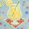 Lemonade Beaded Cross Stitch Kit Mill Hill 2009 Spring Bouquet