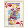 Queen of Hearts Beaded Cross Stitch Kit Mill Hill 2010 Jim Shore Cards (JS300203)