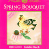 Goldie Finch Beaded Cross Stitch Kit Mill Hill 2010 Spring Bouquet