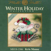 Kris Mouse Beaded Christmas Ornament Kit Mill Hill 2011 Winter Holiday