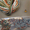 Squirrelly Beaded Cross Stitch Kit Mill Hill 2012 Autumn Harvest