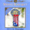 Firecracker Bead Cross Stitch Kit Mill Hill 2012 Spring Bouquet